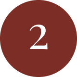 White number two inside circle